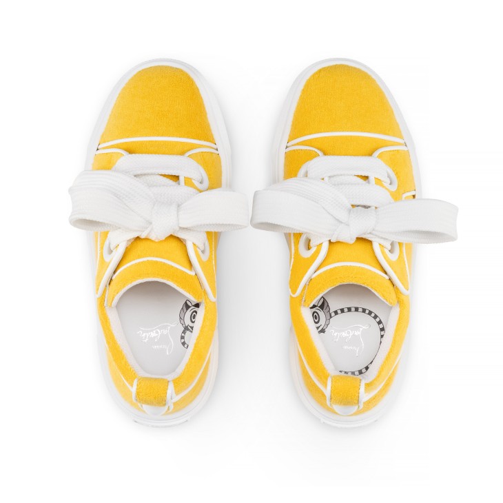 Christian Louboutin Toy Toy Kids' Sneakers Yellow | MDBHXJ-178