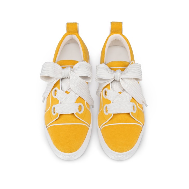 Christian Louboutin Toy Toy Men Sneakers Yellow | URSNMO-094