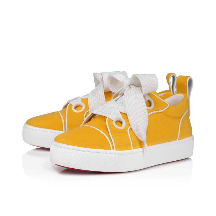 Christian Louboutin Toy Toy Men Sneakers Yellow | URSNMO-094