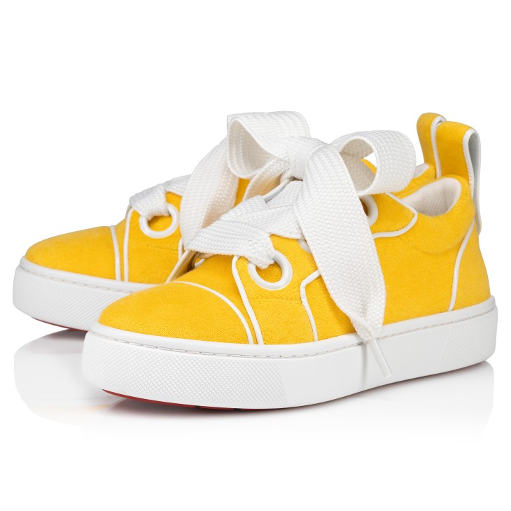 Christian Louboutin Toy Toy Women Sneakers Yellow | JRVGTW-576