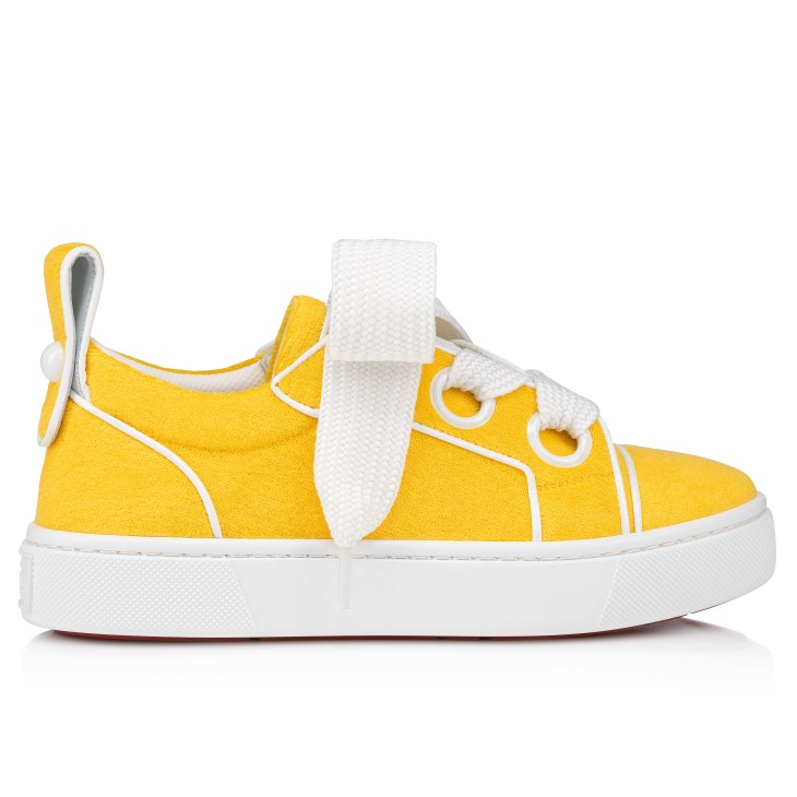 Christian Louboutin Toy Toy Women Sneakers Yellow | JRVGTW-576