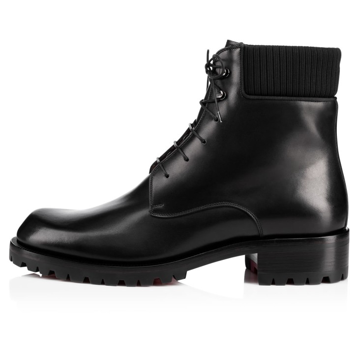 Christian Louboutin Trapman Men Boots Black | HRSNZB-607