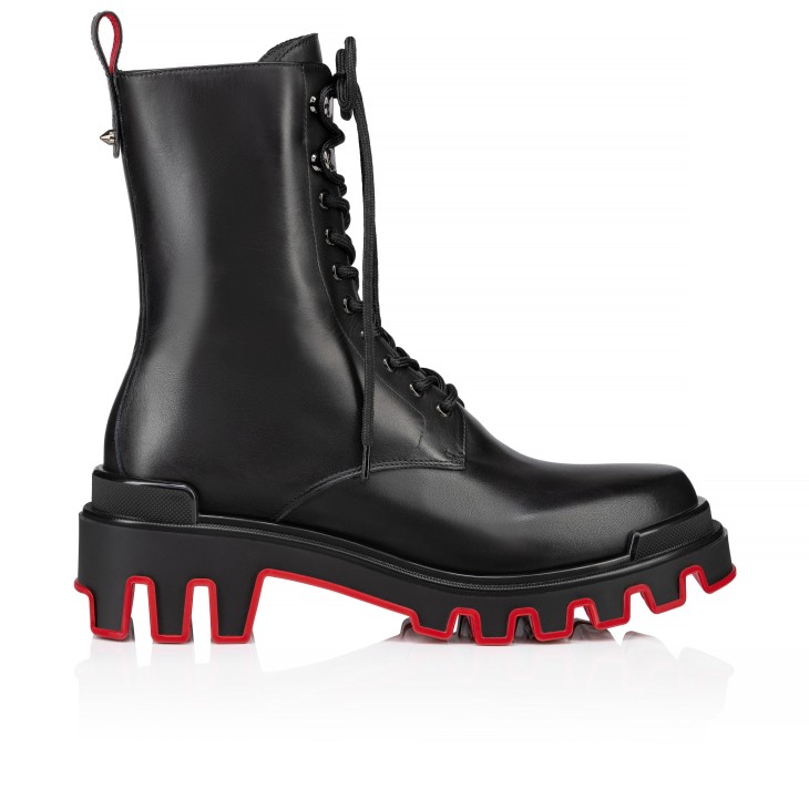 Christian Louboutin Trott Dune Alta Men Boots Black | YJIEGF-712