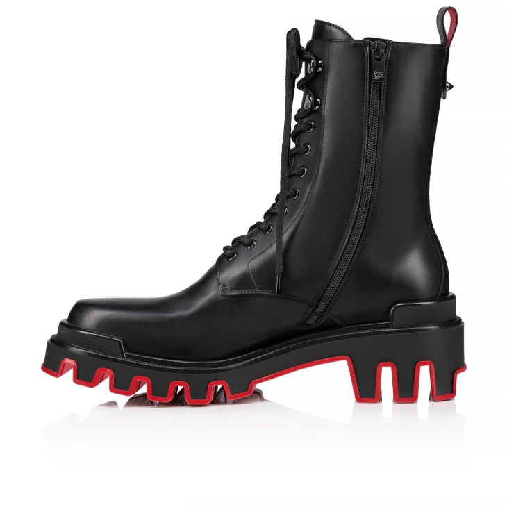 Christian Louboutin Trott Dune Alta Men Boots Black | YJIEGF-712