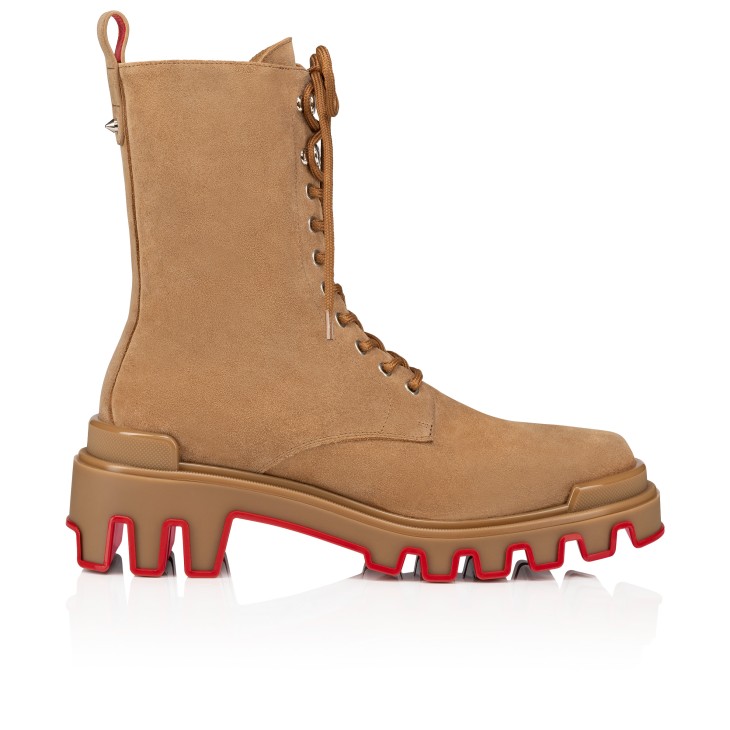 Christian Louboutin Trott Dune Alta Men Boots Brown | DHRGFP-260