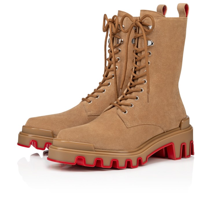 Christian Louboutin Trott Dune Alta Men Boots Brown | DHRGFP-260