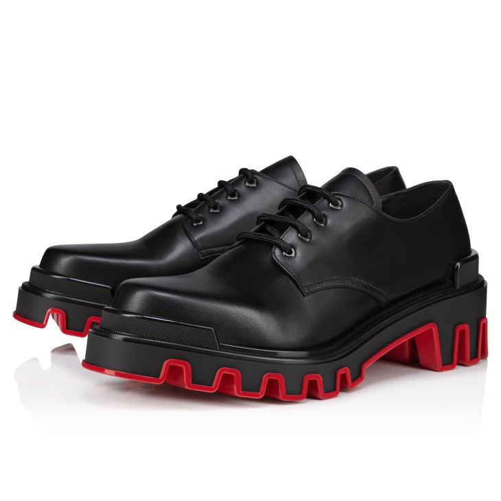 Christian Louboutin Trott Dune Men Buckle Shoes Black | EJZTWG-124