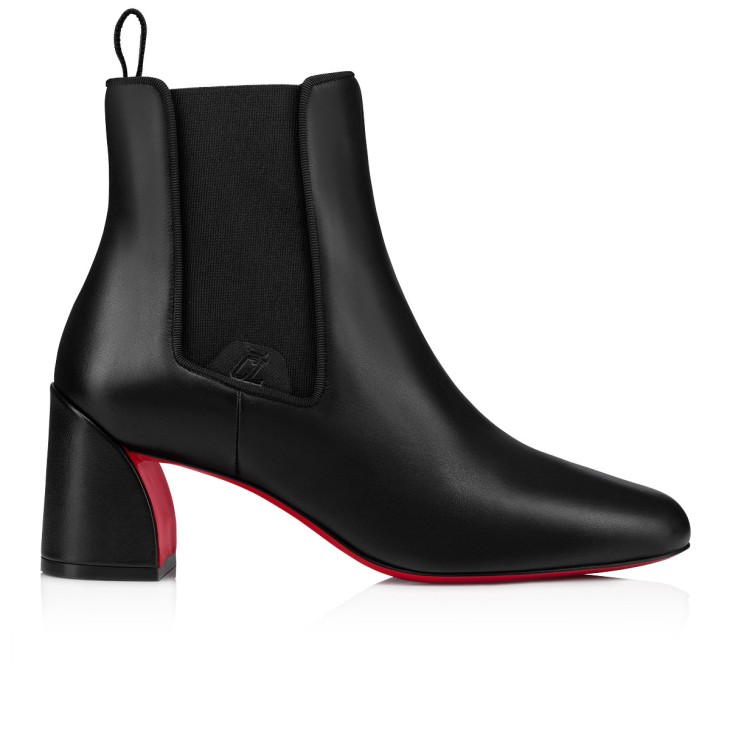 Christian Louboutin Turelastic Women Boots Black | ITWAHP-970