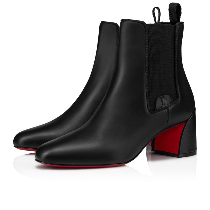 Christian Louboutin Turelastic Women Boots Black | ITWAHP-970