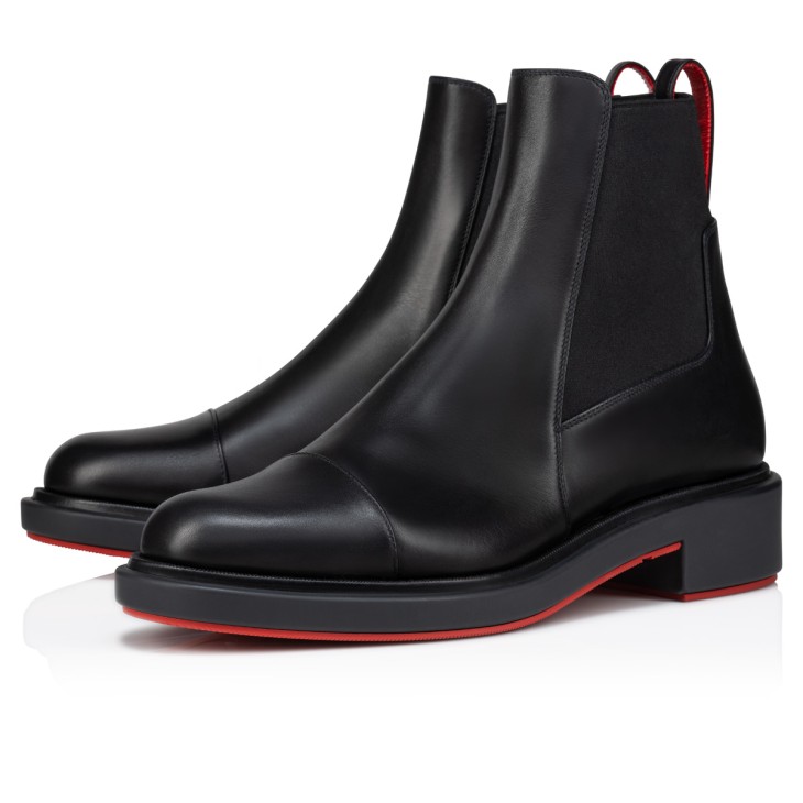 Christian Louboutin Urbino Chelsea Men Boots Black | HFSCPO-015