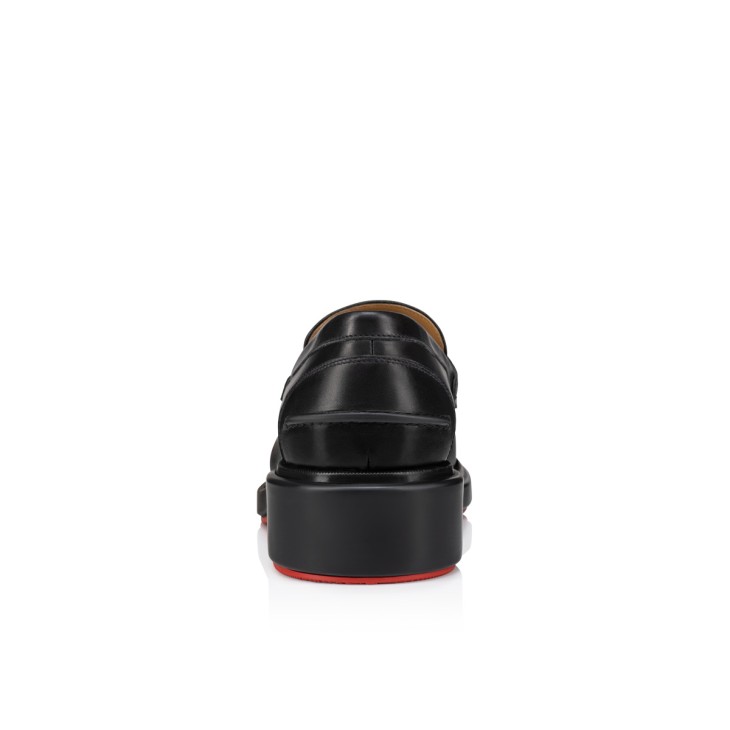 Christian Louboutin Urbino Moc Men Moccasins Black | PUZMBQ-076