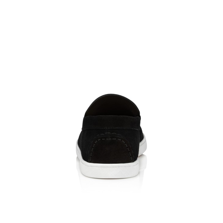 Christian Louboutin Varsiboat Men Moccasins Black | QPHFUJ-624